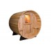 Pool Spas Barrel Sauna - Rustic 7 + 1ft Pool Spas Barrel Sauna - Rustic 7 + 1ft