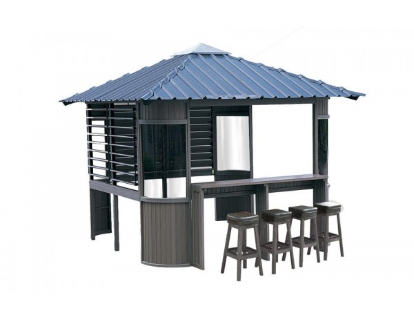 Pool Spas - Hot Tub Gazebo Louvre