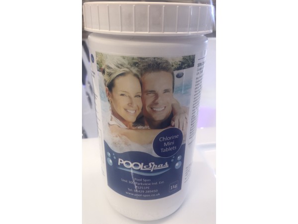 Pool Spas - Stabilised Chlorine Tablets 1kg